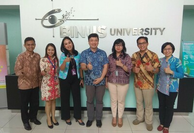 Asia University Signs a MOU with Binus University, Indonesia!
